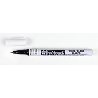 Sakura Pen Touch Paint Marker 0.7mm Extra Fine Point White 42100