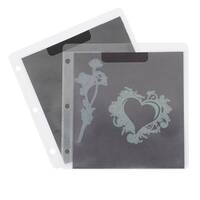 Vaessen Creative Magnetic Sheets in Clear Storage Sheets 4pcs