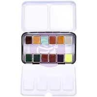 Prima Watercolour Confections Watercolour Pans Essence 12pk