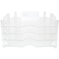 We R Memory Keepers 12x12 Stackable Acrylic Paper Trays 4/pk 662587