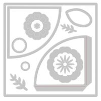 Sizzix Thinlits Dies Eileen Hull Folio Page Pocket & Flowers 664883