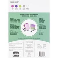 Sizzix Surfacez Opulent Cardstock Pack 8x11.5 inch 50/Pkg Mystical