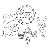 Sizzix Clear Stamps Set 9PK - Spring Essentials by Olivia Rose 665829