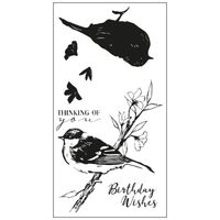Sizzix Layered Clear Stamps Set 4PK - Summer Bird by Olivia Rose 665907
