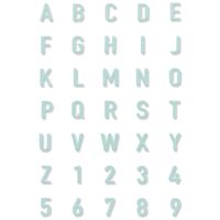 Sizzix Thinlits Die - Tile Alphanumeric by Eileen Hull 666043
