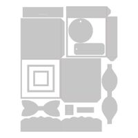 Sizzix Thinlits Plus Die Set 12PK - Classic Box by Kath Breen 666111