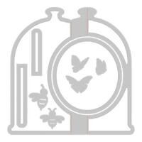 Sizzix Thinlits Dies 9PK Card Bell Jar