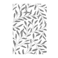 Sizzix Multi-Level Textured Impressions Embossing Folder - Delicate Leaves by Jennifer Ogborn 666139