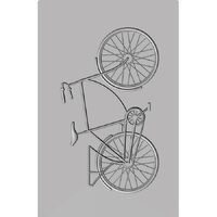 Sizzix 3-D Impresslits Embossing Folder Bicycle