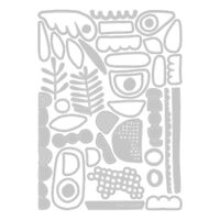 Sizzix Thinlits Die Set 43PK - Abstract Elements by Tim Holtz 666280
