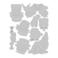 Sizzix Thinlits Die Set 9PK - Tailored by Tim Holtz 666289