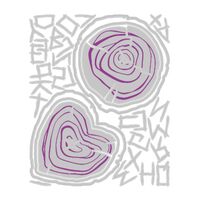 Sizzix Thinlits Die Set 33PK - Wood Slice by Tim Holtz 666291