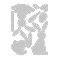Sizzix Thinlits Die Set 15PK - Bunny Stitch by Tim Holtz 666293