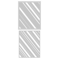 Sizzix Thinlits Die Set 3PK Layered Stripes