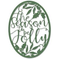 Sizzix Thinlits Die Set 2PK Jolly Season