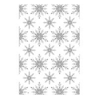 Sizzix Multi-Level Textured Impressions Embossing Folder Snowflake Sparkle
