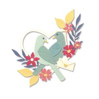 Sizzix Thinlits Die Set 12PK Sweet Birds