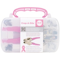 We R Memory Keepers Crop-A-Dile Crop-A-Dile Punch Kit Pink