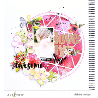 Altenew Hibiscus Bouquet Stamp Set ALT1543 