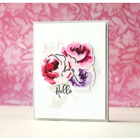 Altenew Winter Rose Stamp Set ALT1884