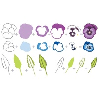 Altenew Pretty Pansies Die and Stamp Bundle