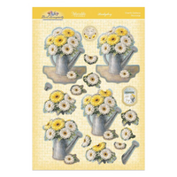 Hunkydory Crafts Floral Arrangements Deco-Large Set - Cheerful Gerberas