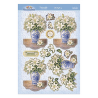 Hunkydory Crafts Floral Arrangements Deco-Large Set - Lovely Lillies