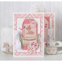 Echo Park Collection Kit 12"X12" Hello Baby Girl