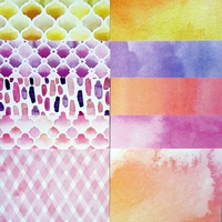Craft Consortium Double-Sided Paper Pad 12X12 30/Pkg Watercolours