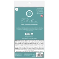 Craft Consortium Old Ledger A6 Clear Stamp Set