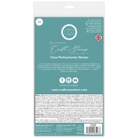 Craft Consortium Accountant A6 Clear Stamp Set