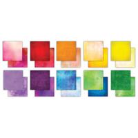 Craft Consortium Double-Sided Paper Pad 12X12 30/Pkg Over The Rainbow