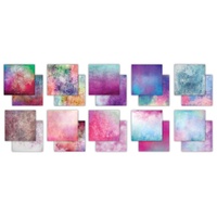 Craft Consortium Double-Sided Paper Pad 12X12 30/Pkg Grunge Mid Tones