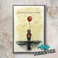 Creative Expressions Andy Skinner The Places You Will Go 3.5in x 5.25in Pre-Cut Rubber Stamp