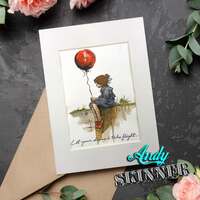 Creative Expressions Andy Skinner Let Your Dreams Take Flight 3.5in x 5.25in Pre-Cut Rubber Stamp