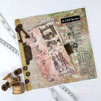 Creative Expressions Industrial Sewing by Taylor Made Journals - 6in x 8in Clear Stamp - CEC1091