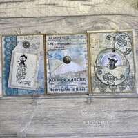 Creative Expressions Hotel de la Poste by Taylor Made Journals - 6in x 8in Clear Stamp - CEC1093