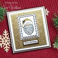 Creative Expressions Santa 6in x 8in Clear Stamp - CEC1102