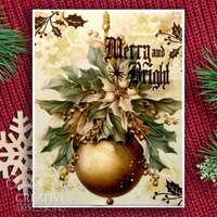 Creative Expressions Seasons Greetings by Taylor Made Journals - 6in x 8in Clear Stamp - CEC1105