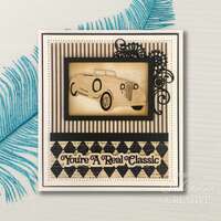 Creative Expressions Sue Wilson Vintage Cars Craft Die CED23073