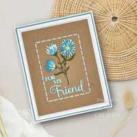 Sue Wilson Dies Layered Flowers Collection - Aster - CED25063
