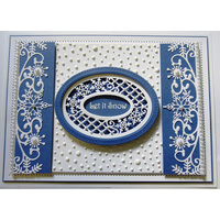 Sue Wilson Dies Festive Collection Lattice Snowflake CED3021 
