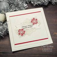 Sue Wilson Dies Poinsettia Banner CED3272