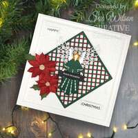 Creative Expressions Sue Wilson Dies Festive Christmas Angel 2024 -  CED3275