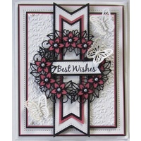 Sue Wilson Dies Frames & Tags Collection Stitched Flags Dies CED4317