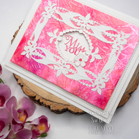 Creative Expressions Sue Wilson Frames and Tags Wrapped Pearl Frame Craft Die CED4470