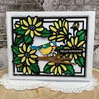 Creative Expressions Sue Wilson Frames and Tags Wild Daisy Cover Plate CED44791