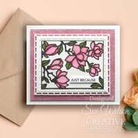 Creative Expressions Sue Wilson Frames and Tags Magnolia Cover Plate CED4492