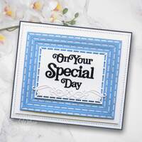 Creative Expressions Sue Wilson Border Collection Heart Scroll CED7151
