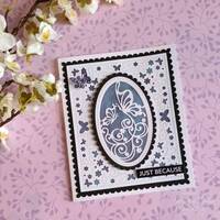 Creative Expressions Jamie Rodgers Butterfly & Flowers Craft Die